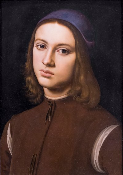 Porträt eines jungen Mannes von Pietro Perugino