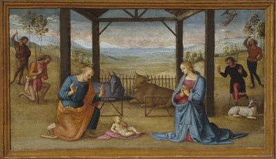 Die Geburt Christi, 1500-05 von Pietro Perugino