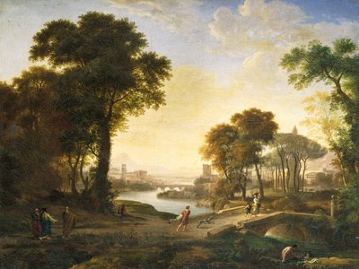 Landschaft von Pietro Ronzoni