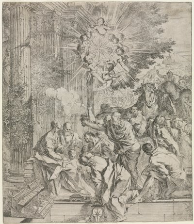 Anbetung der Könige von Pietro Testa