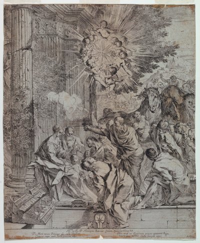 Die Anbetung der Könige von Pietro Testa