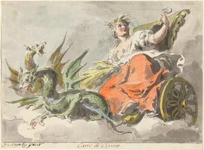 Carro di Cerere von Pietro de Angelis