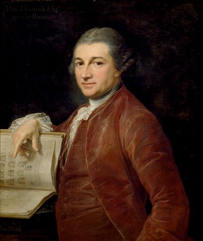 David Garrick, 1764 von Pompeo Batoni