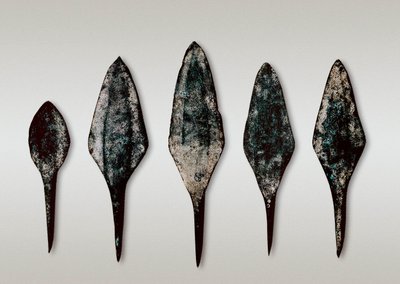 Argarische Kultur: Pfeilspitzen (Metall) von Prehistoric Prehistoric