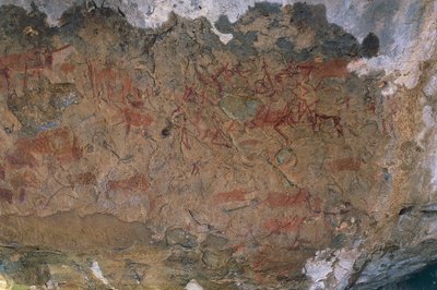 Wilde Tiere (Höhlenmalerei) von Prehistoric Prehistoric