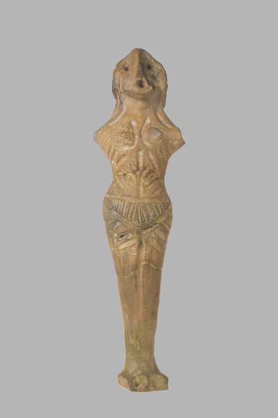 Weibliche Figurine, 3950-3500 v. Chr. von Prehistoric Russian Culture