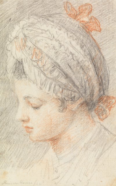 Kopf eines jungen Mädchens von Prince Hoare