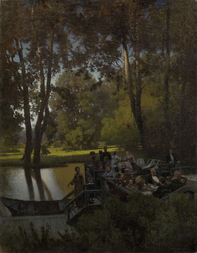 Mittagessen im Park von Pyotr Alexandrovich Sukhodolsky