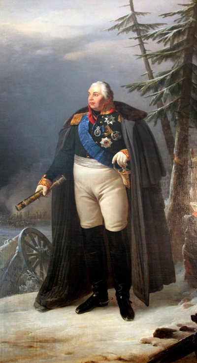 Mikhail Kutuzov, russischer Soldat, 1833-1834 von Pyotr Basin