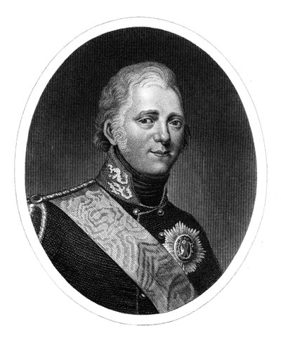 Alexander I., Zar von Russland, 1826 von R. Page