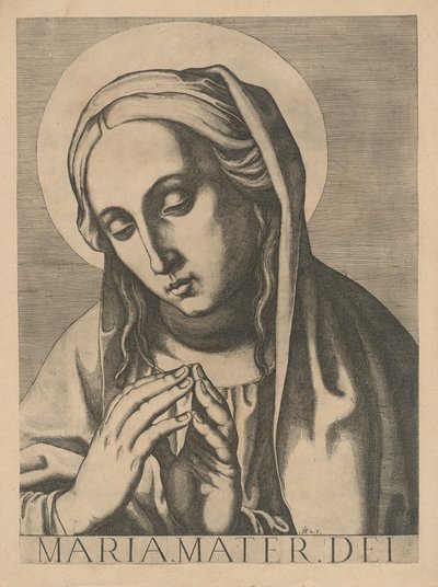Büste der Jungfrau von Raffaello Schiaminossi