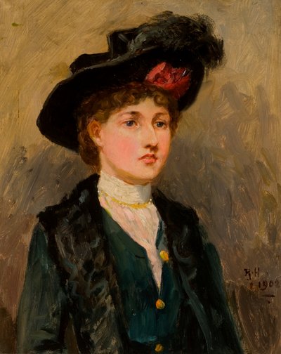 Elsie Wright, 1902 von Ralph Hedley