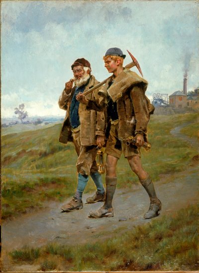 Nach Hause gehen, 1888 von Ralph Hedley