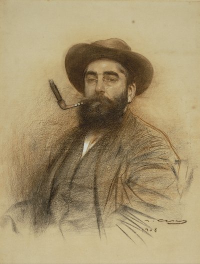 Selbstporträt von Ramón Casas
