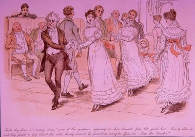 Weihnachtstanz von Randolph Caldecott