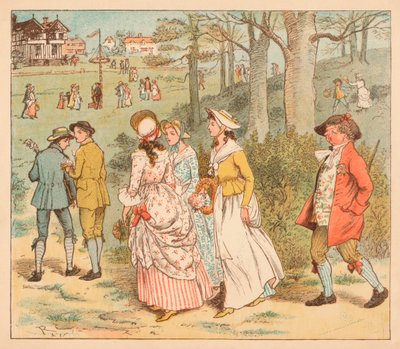 Come Lasses and Lads von Randolph Caldecott