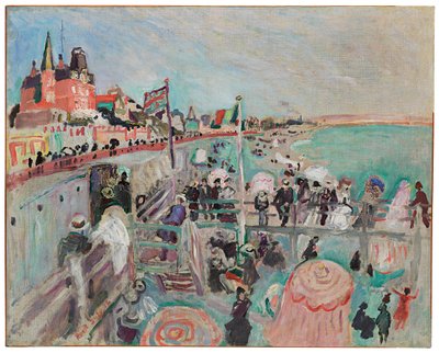 Der Strand von Havre von Raoul Dufy