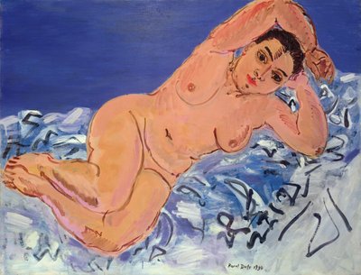 Großer Blauer Akt von Raoul Dufy