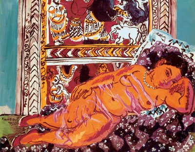 Liegender Akt von Raoul Dufy