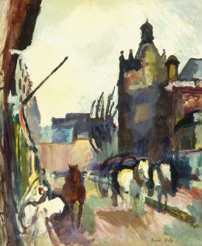 Die Pferdekutsche von Raoul Dufy