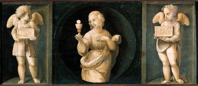 Glaube, Predella vom Baglioni-Altarbild von Raphael (1483 1520)