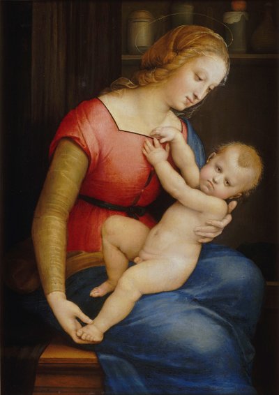 Madonna von Orleans, ca. 1506-1507 von Raffaello Sanzio Raphael