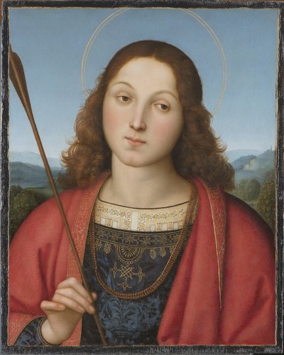 Heiliger Sebastian, ca. 1501-1502 von Raffaello Sanzio Raphael
