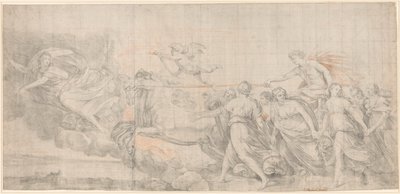 Darstellung von Guido Renis Aurora von Raphael Morghen