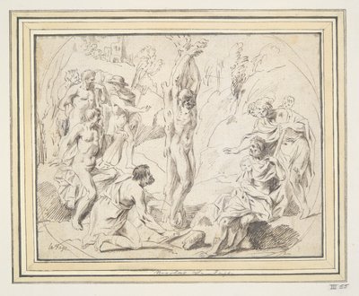 Die Häutung des Marsyas von Raymond Lafage