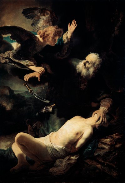 Abraham opfert Isaak, 1635 von Rembrandt van Rijn