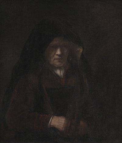 Eine alte Frau von Rembrandt van Rijn