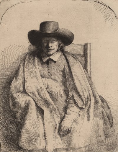 Clement de Jonghe, 1651 von Rembrandt van Rijn