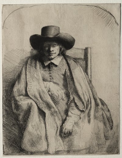 Clement de Jonghe, Druckverkäufer von Rembrandt van Rijn