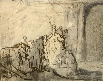 Der reuige Judas von Rembrandt van Rijn