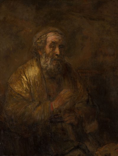 Homer, 1663 von Rembrandt van Rijn