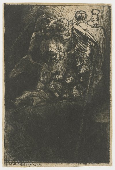 Jakobsleiter von Rembrandt van Rijn