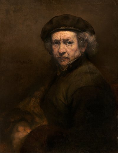 Selbstporträt von Rembrandt van Rijn