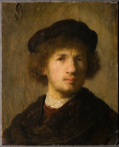 Selbstporträt, 1630 von Rembrandt van Rijn