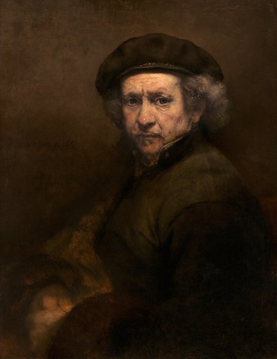 Selbstporträt, 1659 von Rembrandt van Rijn