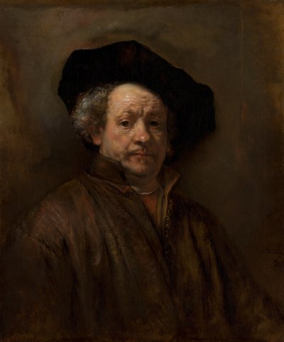 Selbstporträt, 1660 von Rembrandt van Rijn