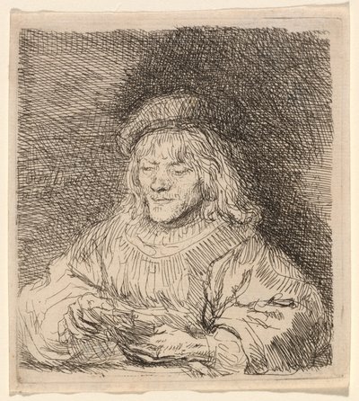 Der Kartenspieler von Rembrandt van Rijn