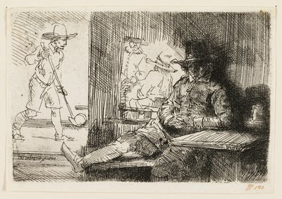 Der Ringballspieler von Rembrandt van Rijn