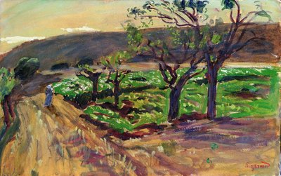 Pflügen von Rene Auguste Seyssaud