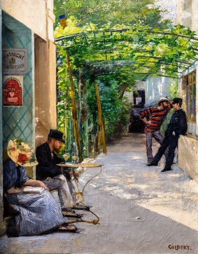 Das Hotel-Restaurant Fournaise von Rene Joseph Gilbert