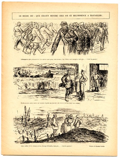 Rotes Lachen, Satirisch in Schwarz-Weiß von Ricardo Flores