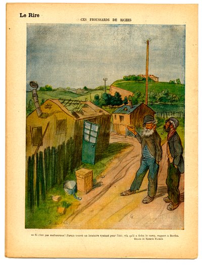 Das rote Lachen, Satirisch in Farben von Ricardo Flores