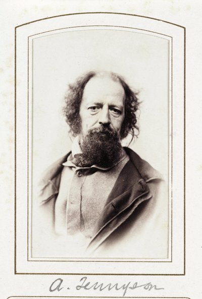 A Tennyson, ca. 1864 von John Pardon