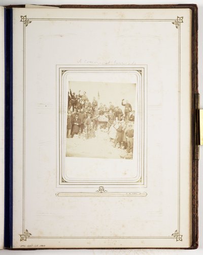 Eine kommunistische Barrikade, ca. 1870er Jahre von John Pardon