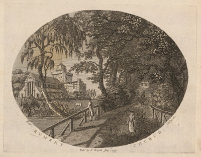 Kirche von Rumsey von Richard Bernard Godfrey
