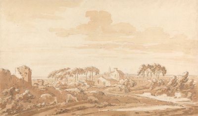 Italienische Landschaft von Richard Cooper the Elder